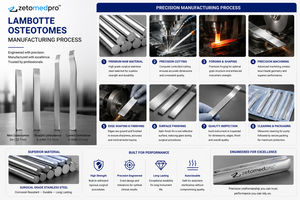 เหล็กตัดกระดูก LAMBOTTE แบบตรงและโค้ง ขนาดเล็ก 4 มม. ถึง 12 มม. รุ่น ZETOMEDPRO - Product Image 2