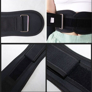 Best Selling Weightlifting <b>Belt</b> Double Prong 4-Inch Padded Black Leather Design Customizable Gym <b>Belt</b> for Powerlifting & Fitness - Product Image 6