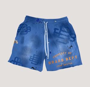 Ensemble personnalisé pour homme : débardeur et short 100 % coton, impression sérigraphique, tenue d'été, streetwear avec strass - Product Image 5