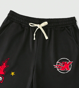 Pantalones Deportivos Personalizados para Hombre 2024, Impresión DTF de Alta Calidad, Cordón Ajustable, Estampado de Letras, Pantalones Deportivos Casuales de Pierna Ancha para Hombre - Product Image 4