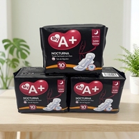Serviettes hygiéniques jetables de marque A+ de haute qualité, respirantes, en coton, avec ailettes, super absorbantes, OEM ODM personnalisées pour femmes
