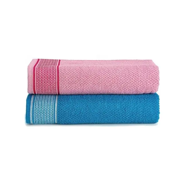 Juego de toallas de algodón orgánico 100% personalizadas para todas las estaciones de 1/4/6 juego de toallas de baño grandes de lujo bordadas para uso diario