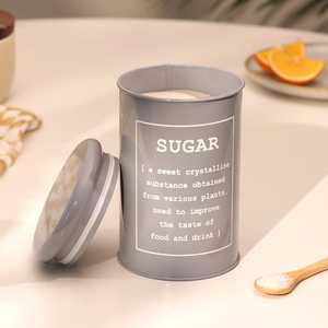 Unique Design Metal <b>Storage</b> <b>Container</b> Handmade Contemporary Minimalist Design for Kitchen Pantry Organization Dining Table - Product Image 1