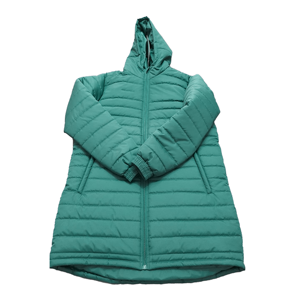 Chaqueta Acolchada con Capucha para Hombre, Invierno, Casual, Manga Larga, Cierre Frontal, Resistente al Viento, Color Sólido, Relleno de Poliéster, Abrigo Grueso - Product Image 2