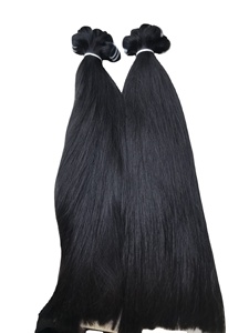 Extensiones de cabello Remy de tejido profesional del fabricante de Vietnam, cabello liso de alta calidad en muchas texturas, longitudes OEM - Product Image 2