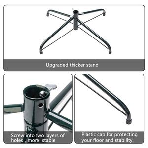 Albero di Natale Bianco in PVC con Gambe in Ferro, 6 Piedi con 812 Rami - Product Image 6