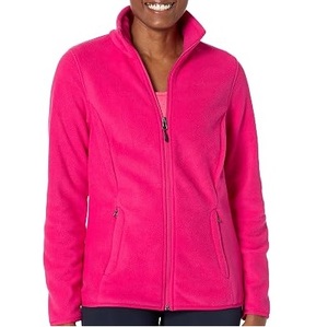 Chaqueta de Forro Polar con Estampado de Camuflaje, Diseño de Última Moda, Cuello Alto con Cierre de Cremallera, Chaqueta de Invierno para Mujer - Product Image 4