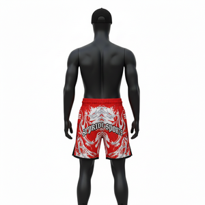 Pantalones Cortos de Entrenamiento de Karate y MMA Unisex, Diseño Sublimado Personalizado, Tela Transpirable de Secado Rápido, Proveedor OEM - Product Image 3