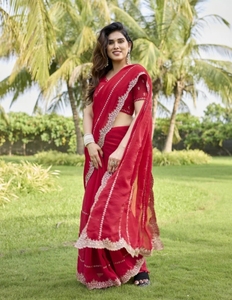 Sari indio bordado estilo Bollywood - Product Image 3