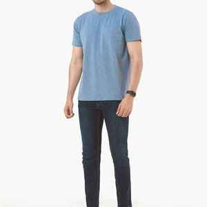 Nouveau T-shirt décontracté personnalisé avec logo pour hommes, tissu de haute qualité, commandes en gros, t-shirt uni 100 % coton 2026 - Product Image 4