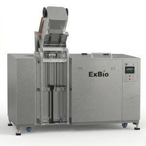 Broyeur et compoteur de déchets alimentaires électrique Exbio, capacité de 1000 kg/jour, écologique, usage domestique, construction en acier inoxydable - Product Image 5