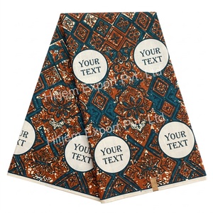 OEM Nigeria Twill African Wax Print Fabric 100 Cotton Boys Clothing Bags Home Textile Bulk Manufacturing Service Provider Hitjem - Product Image 5