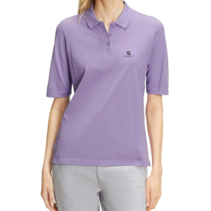 Polo de Algodón para Mujer, Diseño Sólido, Manga Corta, Tejido, Informal, Transpirable, con Botones, Ropa de Verano 2026, Polo Informal para Mujer - Product Image 3