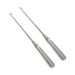 Cureta ósea Scoville |   Cureta para Huesos de Acero Inoxidable de 25 cm |   Cureta Ósea Hibbs Spratt Brun Utilizada para Raspado Óseo Ortopédico - Product Image 4