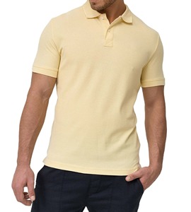 Wholesale Men Polo Shirt <b>Classic</b> White Color Customized Design Promotional Quality Cotton Breathable Plus Size Men's Polo Shirt - Product Image 1