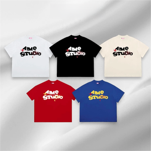 Colección de Verano, Camiseta Holgada Fabricada en Vietnam, OEM ODM, 100% Algodón, Bordado Personalizado y Logotipo Impreso, Estilo Urbano para Mujer y Hombre - Product Image 3