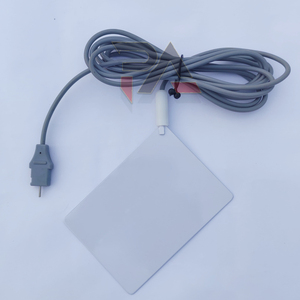 Ellman Surgitron 4.0 Dual RF 90 Câble de plaque neutre IEC en acier inoxydable, électrochirurgical portatif réutilisable et autoclavable - Product Image 4