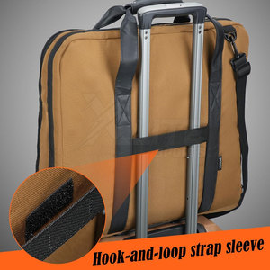 Sac de voyage pliable en tissu doux et durable, grande capacité, style moderne, avec fermetures éclair pour costumes et vêtements, idéal pour les voyages en extérieur - Product Image 6