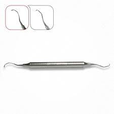 Curette Gracey standard 15/16 à double extrémité, instrument dentaire parodontal pour surfaces mesiales et postérieures avec manche creux de 10 mm - Product Image 2