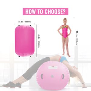 Tappetino Gonfiabile per Ginnastica con Pompa Elettrica, Attrezzatura per Ginnastica Artistica, Accessori per Ginnastica - Product Image 2