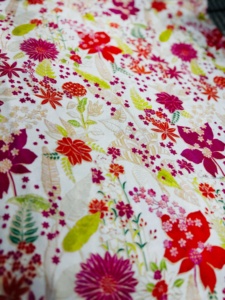 Tela de Georgette Satinada de Alta Calidad, Orgánica, Transpirable, con Estampado Digital, para Vestidos de Mujer, Trajes de Boda y Ropa Étnica - Product Image 2