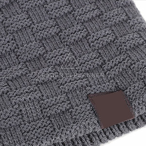 Customized New Design Beanie Hats High Quality Top Selling 100% Wool Daily Soft Jacquard Beanie Hats - Product Image 5