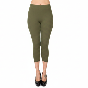 Custom Color Full Length Women Active Leggings Cotton/Bamboo Fiber Knitted Quick Dry Breathable High Waisted Tight <b>Running</b> - Product Image 6