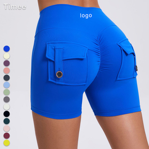 High Waist Solid Color Sporty <b>Shorts</b> for <b>Men</b> Front Logo Breathable Quick Dry Elastic Waist <b>Woven</b> Canvas - Product Image 4