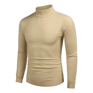 Performance <b>Mens</b> <b>Turtle</b> High <b>Neck</b> Fashionwear Quick Dry Moisture Wicking Long Sleeve Outdoor Daily Wear Casual Trendy Shirt - Product Image 1