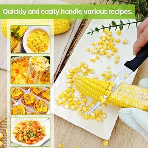 Pelador y Cortador de Maíz de Liberación Rápida, Herramienta de Cocina para Quitar Granos de Maíz, Desgranador y Raspador - Product Image 3