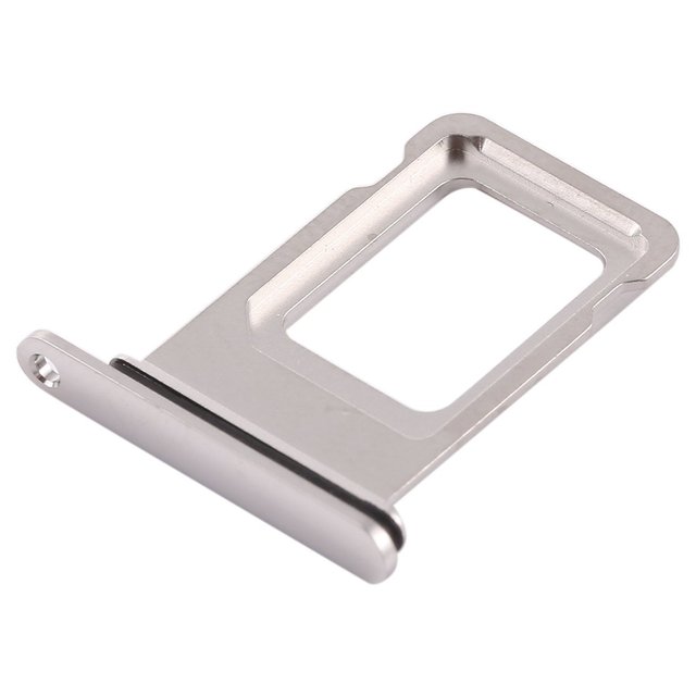 For Nano SIM Card Tray for iPhone Xs Max Silver Metal Replacement Part
