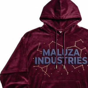 Sudadera con Capucha Oversize Y2K de Algodón 100% con Estampado de Serigrafía de Tendencia 2026, Diseño Personalizado con Impresión a Todo Color, Lujo - Product Image 2