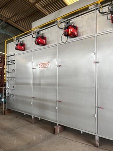 Machine de torréfaction industrielle continue en acier inoxydable pour noix de Makhana (Foxnut), four à air chaud, système de traitement automatique - Product Image 1