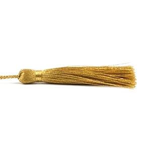 Borlas de Hilo de Seda Sintética de Alta Calidad, 100% Poliéster, Color Dorado Personalizado, Duraderas y Ecológicas, para Bolsas de Ropa y Decoración del Hogar - Product Image 5