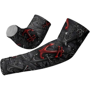 Mangas de nailon para brazos con protección UV, tela refrescante, ajuste cómodo para deportes al aire libre y uso diario - Product Image 1