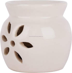 Quemador de Aceite de Cerámica, Difusor de Aromaterapia, Portavelas Decorativo para Velas de Té, Ideal para Decoración de Spa - Product Image 3