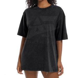 Camiseta de Mujer de Alta Calidad con Lavado Ácido, MOQ Bajo, Tela Suave y Lisa, Estilo Casual - Product Image 2