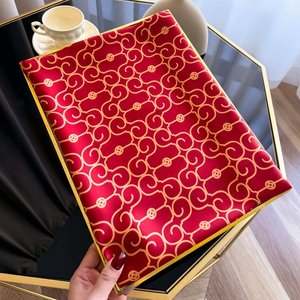 Pañuelo para la Cabeza con Patrón Geométrico al por Mayor, 180*90cm, Pañuelo Largo con Sensación de Seda, Hijabs Musulmanes de Poliéster, Chales de Seda - Product Image 2
