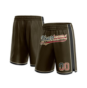 Pantalones Cortos de Baloncesto Casuales, Transpirables, de Secado Rápido, 100% Poliéster, Sublimados, Cintura Elástica, Personalizables OEM - Product Image 1