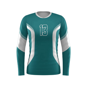 Conjuntos de Camisetas de Voleibol Personalizadas con Cuello Redondo, Impresión Profesional por Sublimación, B2B, 100% Poliéster, Diseño para Equipos Universitarios - Product Image 6