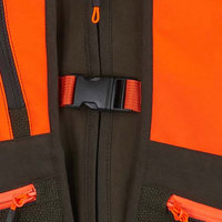 Gilet d'extérieur pour homme, gilet de chasse, camouflage orange, multi-poches, taille M-4XL