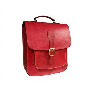 Vente chaude Premium Portefeuille En Cuir Véritable Sac À Main avec Deux Sangles Durable Qualité Sac Personnalisé Marque pour Filles Fermeture À Glissière - Product Image 2