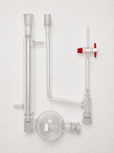 29 Piece Distillation Device Essential Oil Purification Kit Borosilicate 3.3 Glass Laboratory Instrument Set <b>Stopper</b> 250ml - Product Image 2