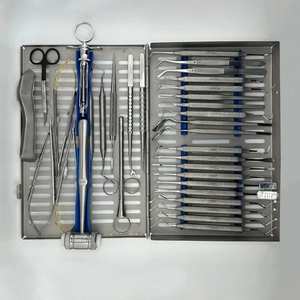 Kit quirúrgico dental completo de 39 instrumentos de alta calidad, herramientas de cirugía dental reutilizables, set profesional para dentistas - Product Image 2
