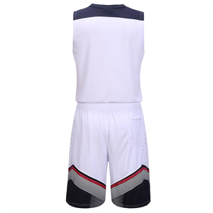 Wholesale Custom Printed Team Name Basketball Uniforms Breathable Mesh Design Quick Dry Custom Logo Perfect Cutting <b>Sewing</b> <b>Set</b> - Product Image 6