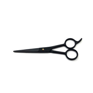 Ciseaux de coiffure en acier inoxydable de qualité supérieure, super coupants, ultra-affûtés, ciseaux de barbier noirs, ciseaux à cheveux - Product Image 1