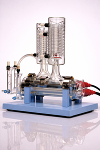 Borosilicate Glass Double <b>Distillation</b> Unit 2 Liters/Hour Laboratory <b>Water</b> <b>Distiller</b> High Purity Dual Stage Lab Equipment OEM - Product Image 4