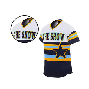 Proveedor de Fábrica al por Mayor OEM ODM, Uniformes de Béisbol Sublimados Unisex, Nueva Llegada, Alta Calidad, Hechos a Medida, Manga Corta - Product Image 3