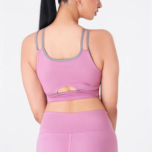 Sujetador Deportivo de Moda con Logotipo Personalizado, Talla y Color a Elección, Ropa Deportiva para Gimnasio, Nuevo Sujetador Deportivo para Mujer - Product Image 2