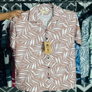 Camisa Hawaiana Floral para Hombre, Modelo 01 2026 de Marca Popular, Estampado 3D de Palmeras, Estilo Vacacional de Verano, Talla XL, Manga Corta - Product Image 4